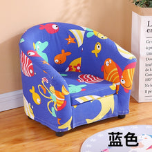 Load image into Gallery viewer, Children's Sofa Cartoon Girl Princess Single Kindergarten Seat Cartoon Washable Cloth Cute Baby Small Sofa Kids Chair Gift