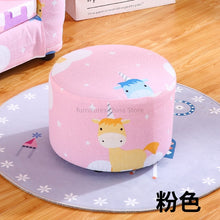 Load image into Gallery viewer, Children's Sofa Cartoon Girl Princess Single Kindergarten Seat Cartoon Washable Cloth Cute Baby Small Sofa Kids Chair Gift
