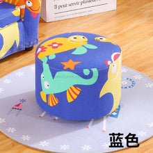 Load image into Gallery viewer, Children's Sofa Cartoon Girl Princess Single Kindergarten Seat Cartoon Washable Cloth Cute Baby Small Sofa Kids Chair Gift