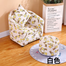 Load image into Gallery viewer, Children's Sofa Cartoon Girl Princess Single Kindergarten Seat Cartoon Washable Cloth Cute Baby Small Sofa Kids Chair Gift