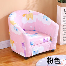 Load image into Gallery viewer, Children's Sofa Cartoon Girl Princess Single Kindergarten Seat Cartoon Washable Cloth Cute Baby Small Sofa Kids Chair Gift