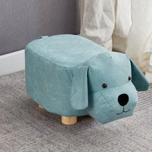Load image into Gallery viewer, Animal Shaped Storage Ottoman Padded Cushion Ride-on Footrest Stool Rest Seat US/UK/RU/AU/CN