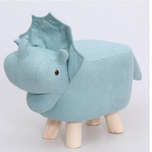 Load image into Gallery viewer, Animal Shaped Storage Ottoman Padded Cushion Ride-on Footrest Stool Rest Seat US/UK/RU/AU/CN
