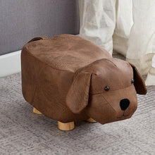 Load image into Gallery viewer, Animal Shaped Storage Ottoman Padded Cushion Ride-on Footrest Stool Rest Seat US/UK/RU/AU/CN