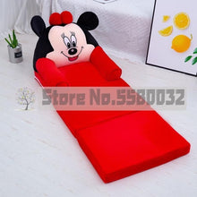 Load image into Gallery viewer, Children Folding Small Sofa Cartoon Cute Boy Girl Lazy Chair Kindergarten Baby Stool Reading Removable Washable