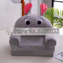 Load image into Gallery viewer, Children Folding Small Sofa Cartoon Cute Boy Girl Lazy Chair Kindergarten Baby Stool Reading Removable Washable